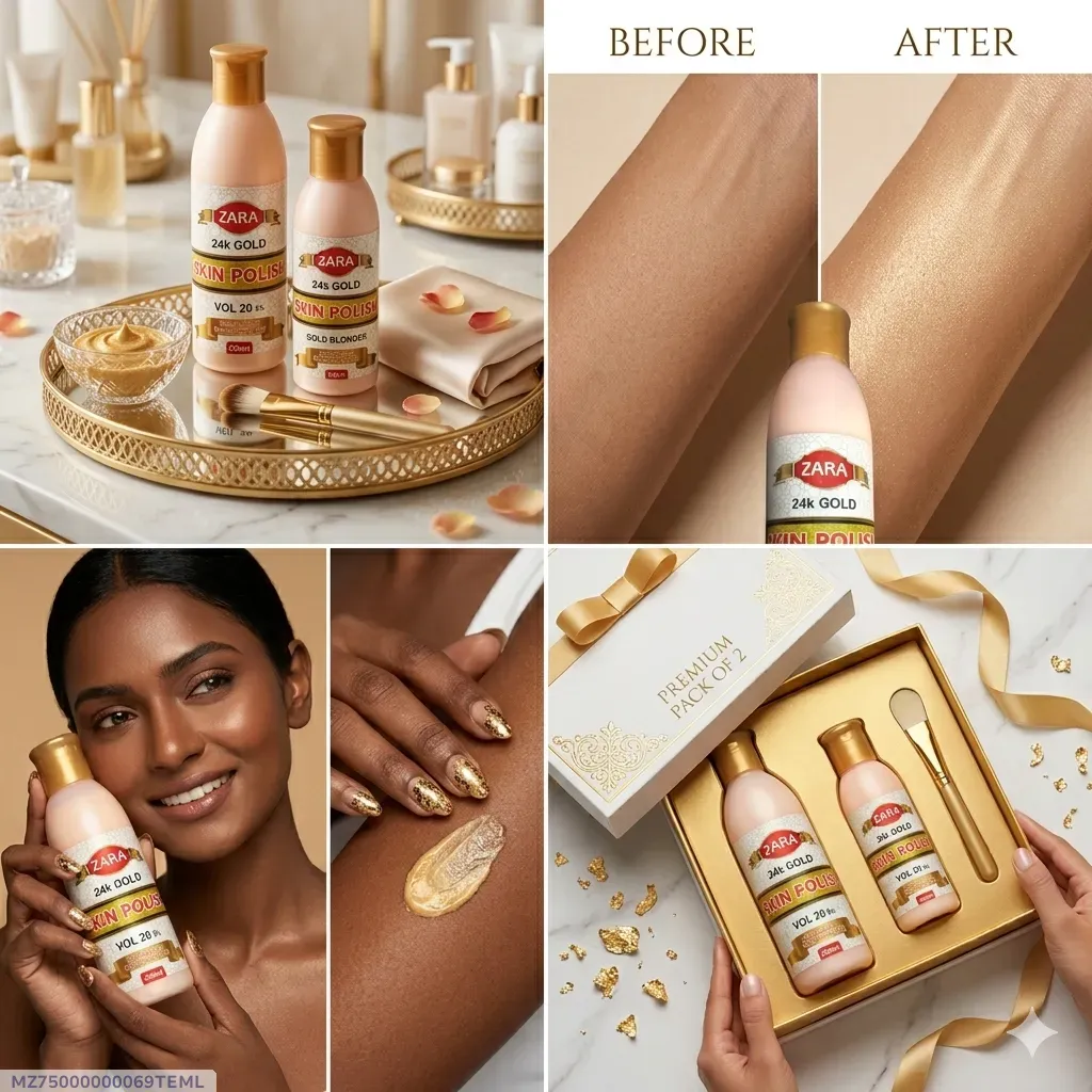 Skin Polisher & Activator Whitening Brightening Cream 2 Pack
