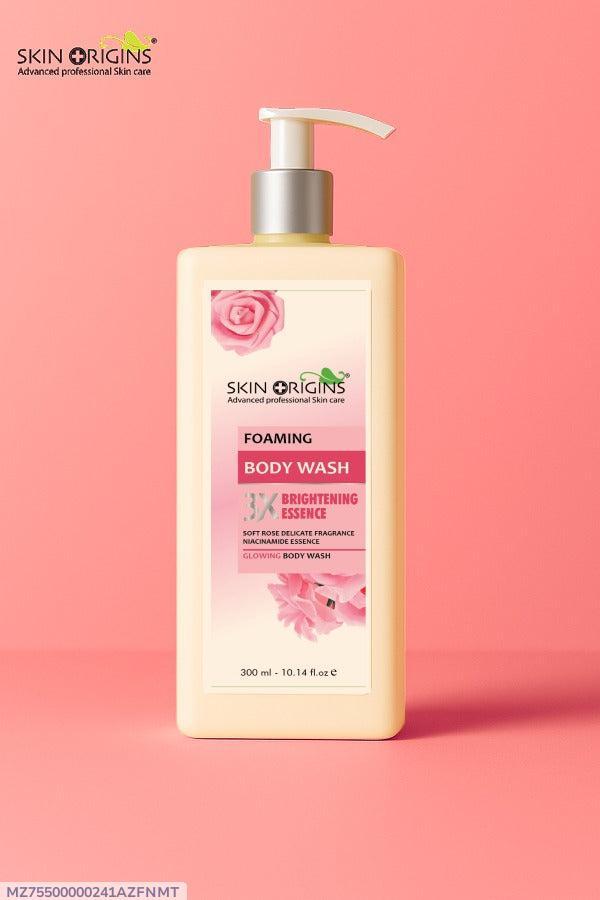 Skin Origins Rose Glow Foaming Body Wash 300ml