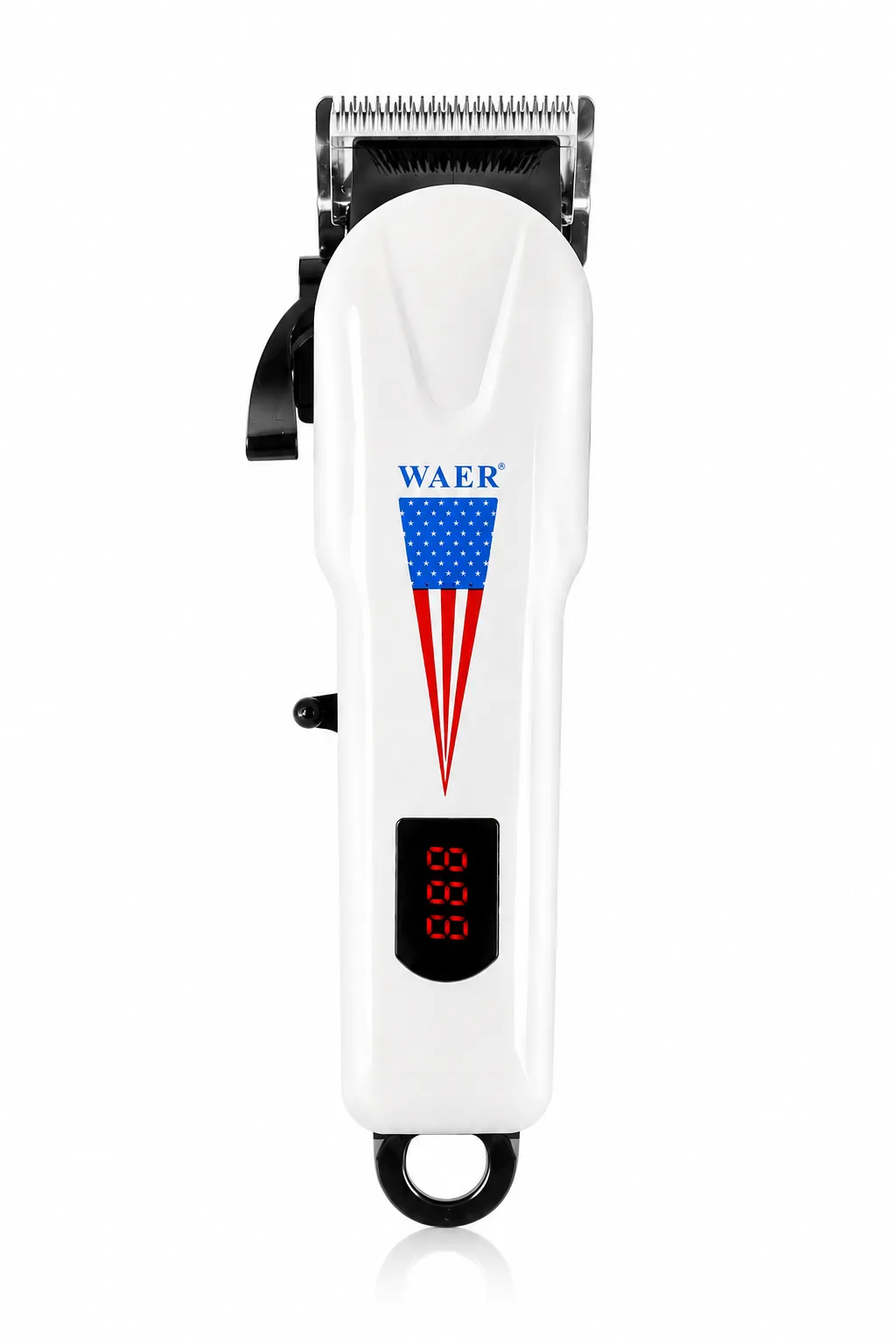 WAER WA-2092 Professional Rechargeable Hair Clipper with LED Display