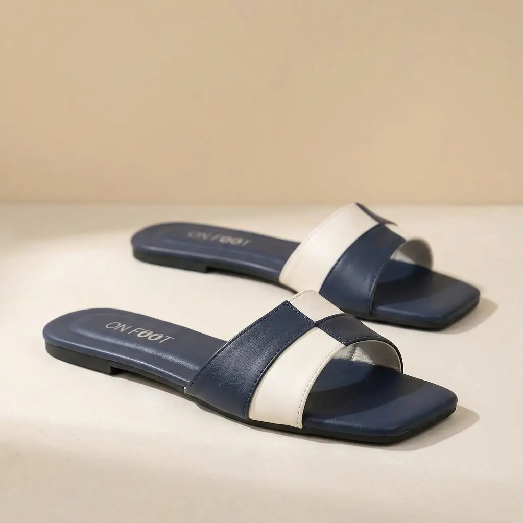 Monochrome Cross Slides - 005- Blue