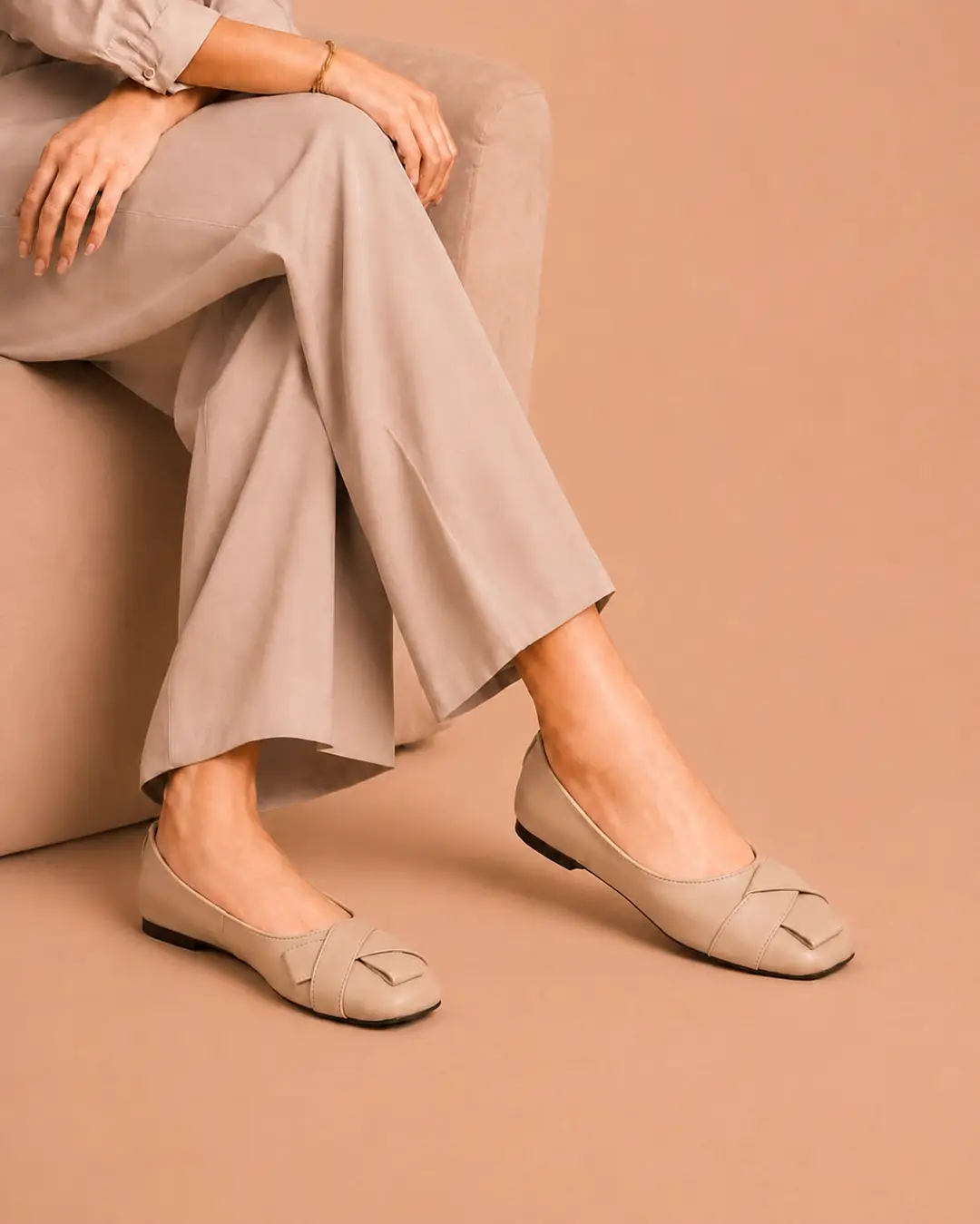 Grace Bow Pumps - 076 - Fawn