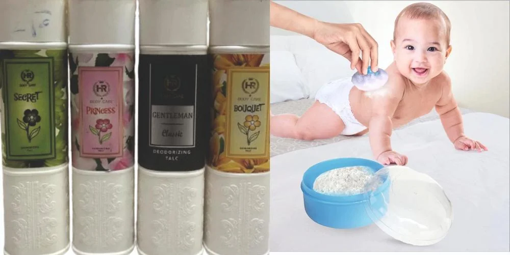 Baby Body Care Perfume Powder-Pack Of 4