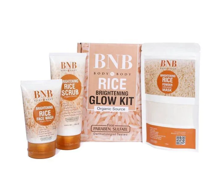 Facial Kit Rice Organic Pack Of 3