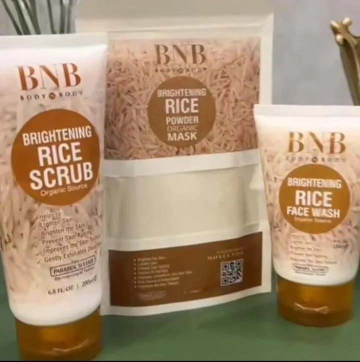 Facial Kit Rice Organic Pack Of 3