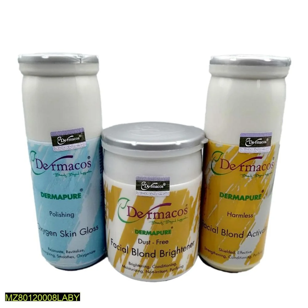 Whitening Skin Polish Bleach Set, Pack Of 3