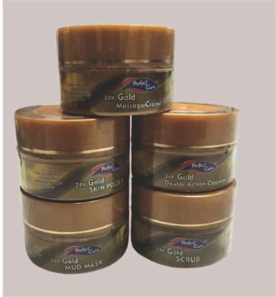 24K Gold Whitening Facial, Pack Of 5