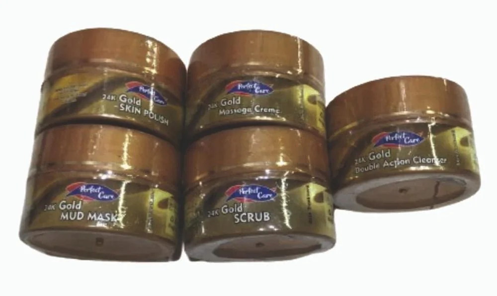 24K Gold Whitening Facial, Pack Of 5