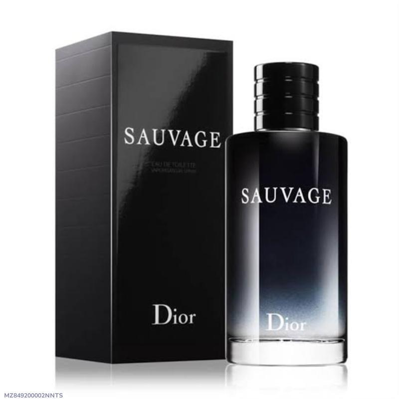 Sauvage Perfume for Men 100ml Black Glass Bottle