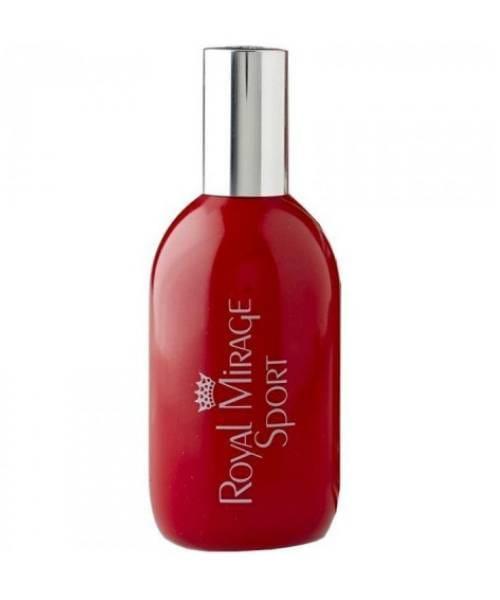 Royal Mirage Sport Eau de Cologne Spray 120ml Red Bottle