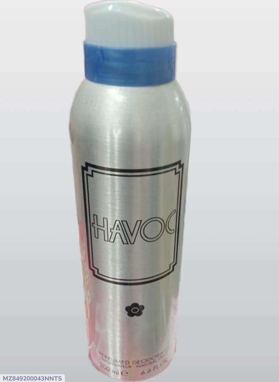Havoc Body Spray Silver Can 200ml Leak Proof