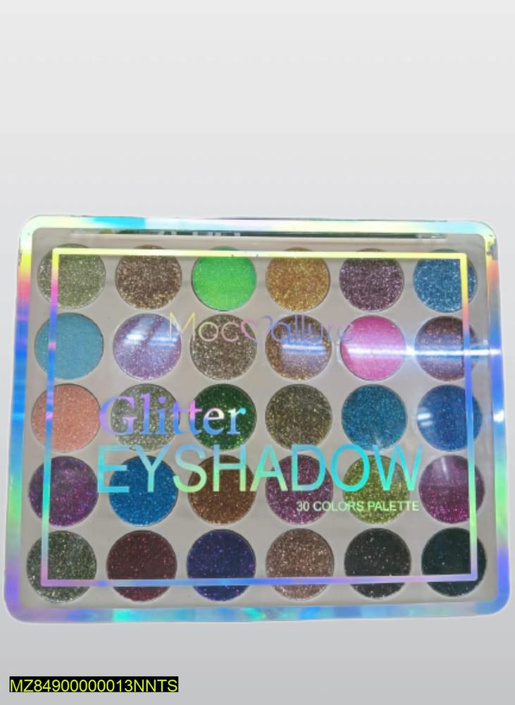 30 Shades Glitter Eyeshadow Palette