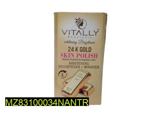 VITALLY 24K Gold Skin Polisher 200g Brightening Cream