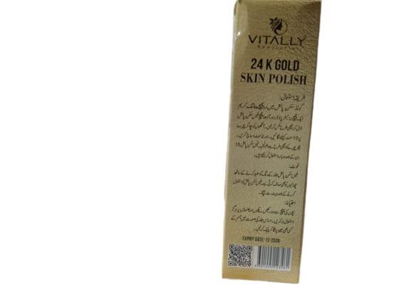 VITALLY 24K Gold Skin Polisher 200g Brightening Cream