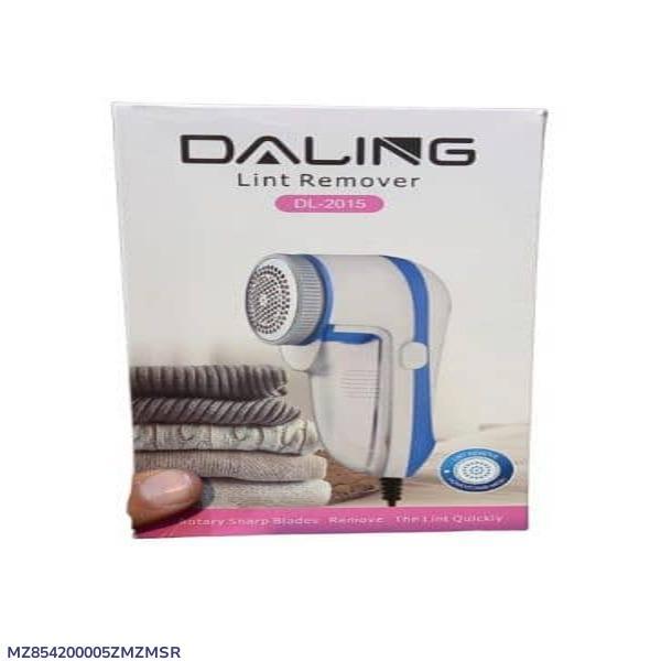 Electric Lint Remover White Blue Portable 3W