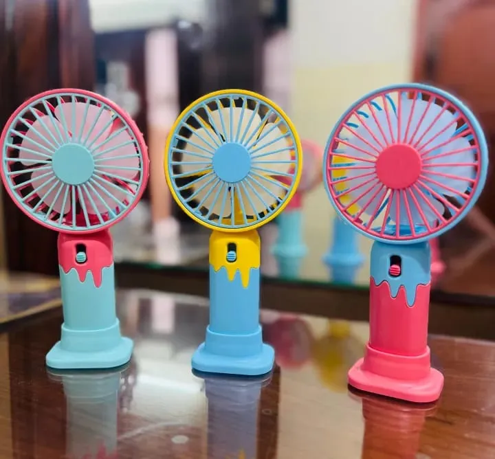 Easy To Use Rechargeable Fan Ultra-Portable Design