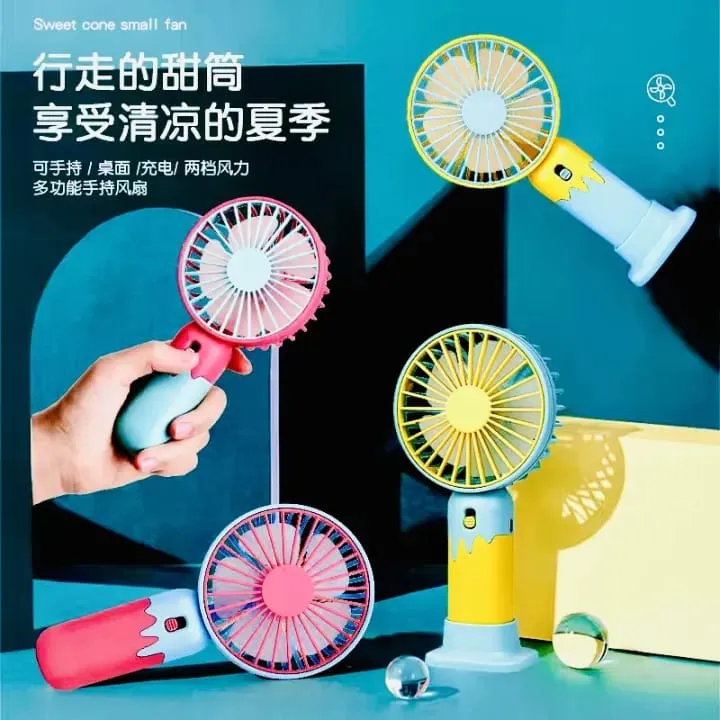 Easy To Use Rechargeable Fan Ultra-Portable Design
