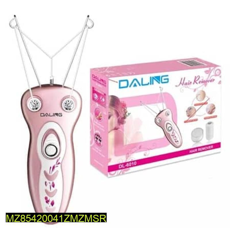 Rechargeable Hair Remover for Women Pink Portable