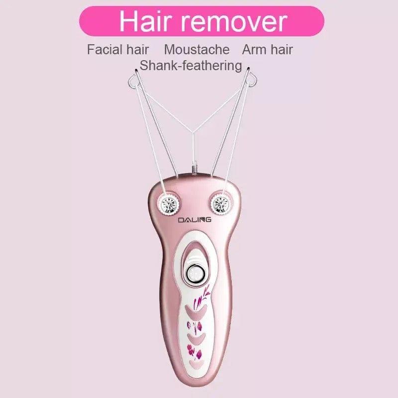Rechargeable Hair Remover for Women Pink Portable