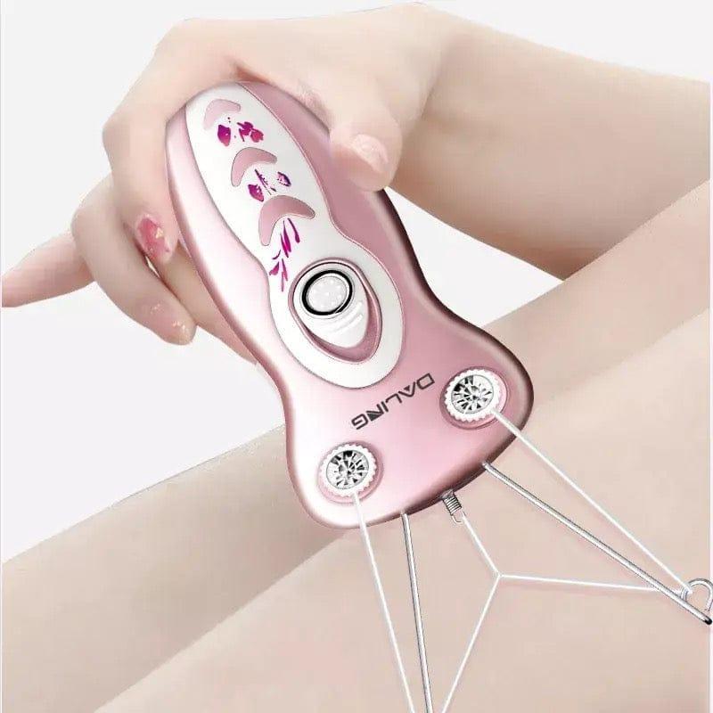 Rechargeable Hair Remover for Women Pink Portable