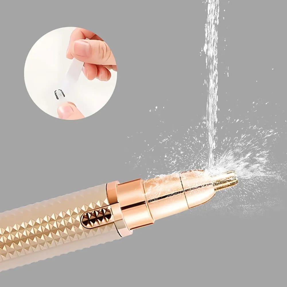 Rechargeable 3-in-1 Facial Hair Remover & Eyebrow Trimmer for Women