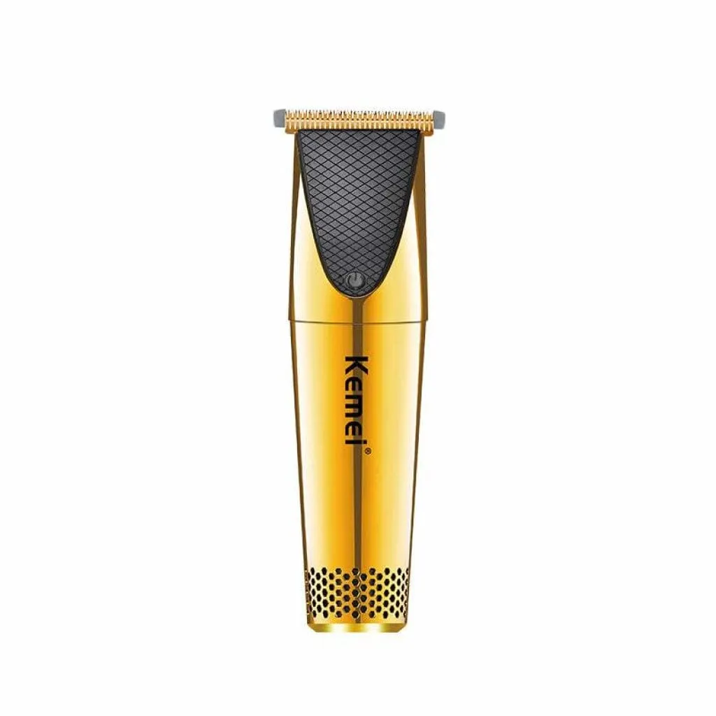 Rechargeable Men's Golden Hair Clipper with 3mm Blades