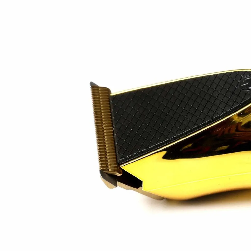 Rechargeable Men's Golden Hair Clipper with 3mm Blades