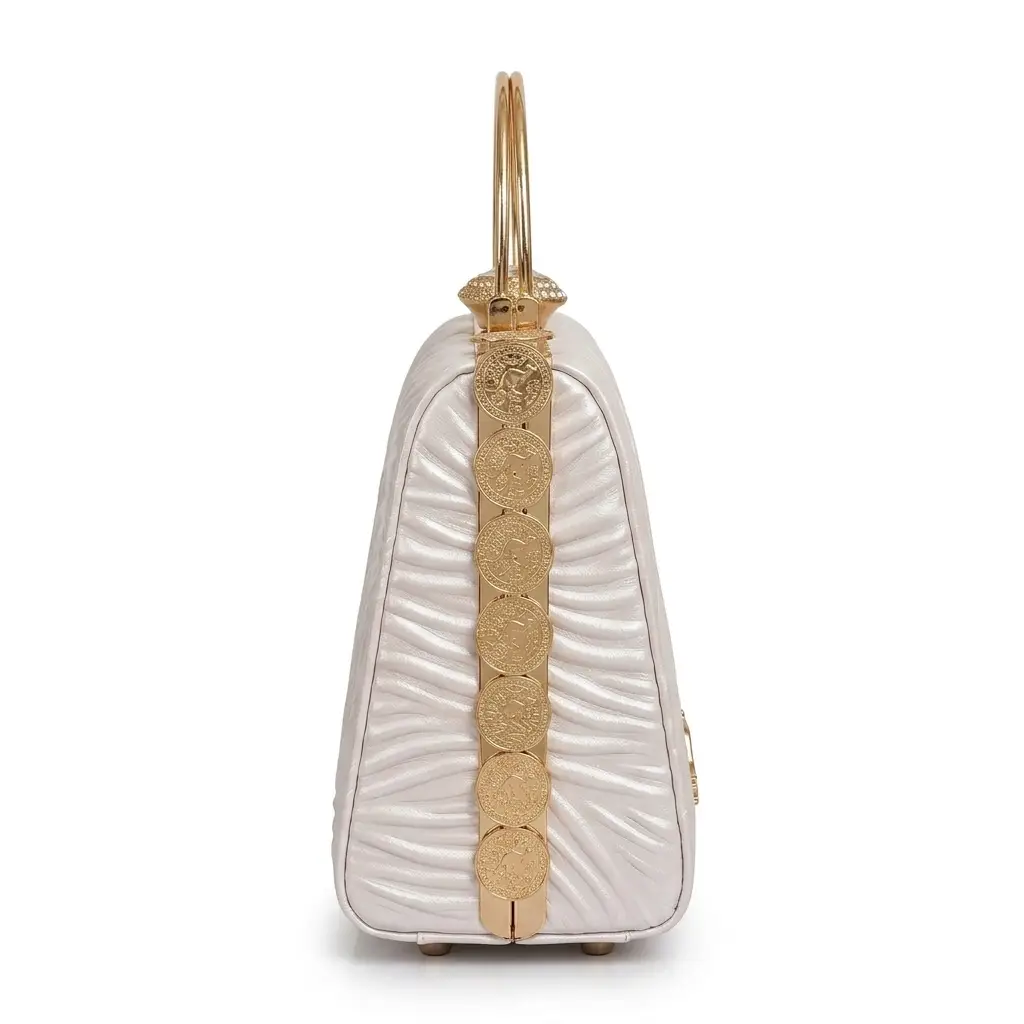 Women's PU Leather Textured Hand Bag