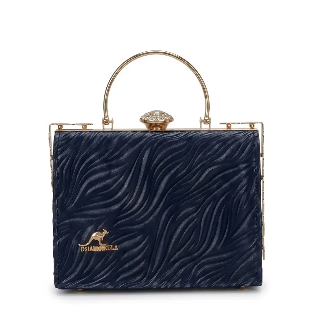 Women's PU Leather Textured Hand Bag