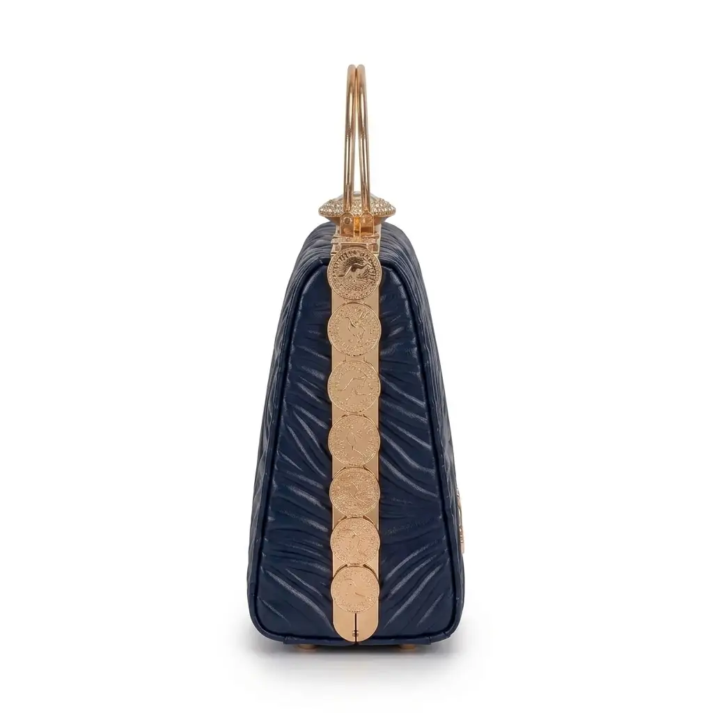 Women's PU Leather Textured Hand Bag