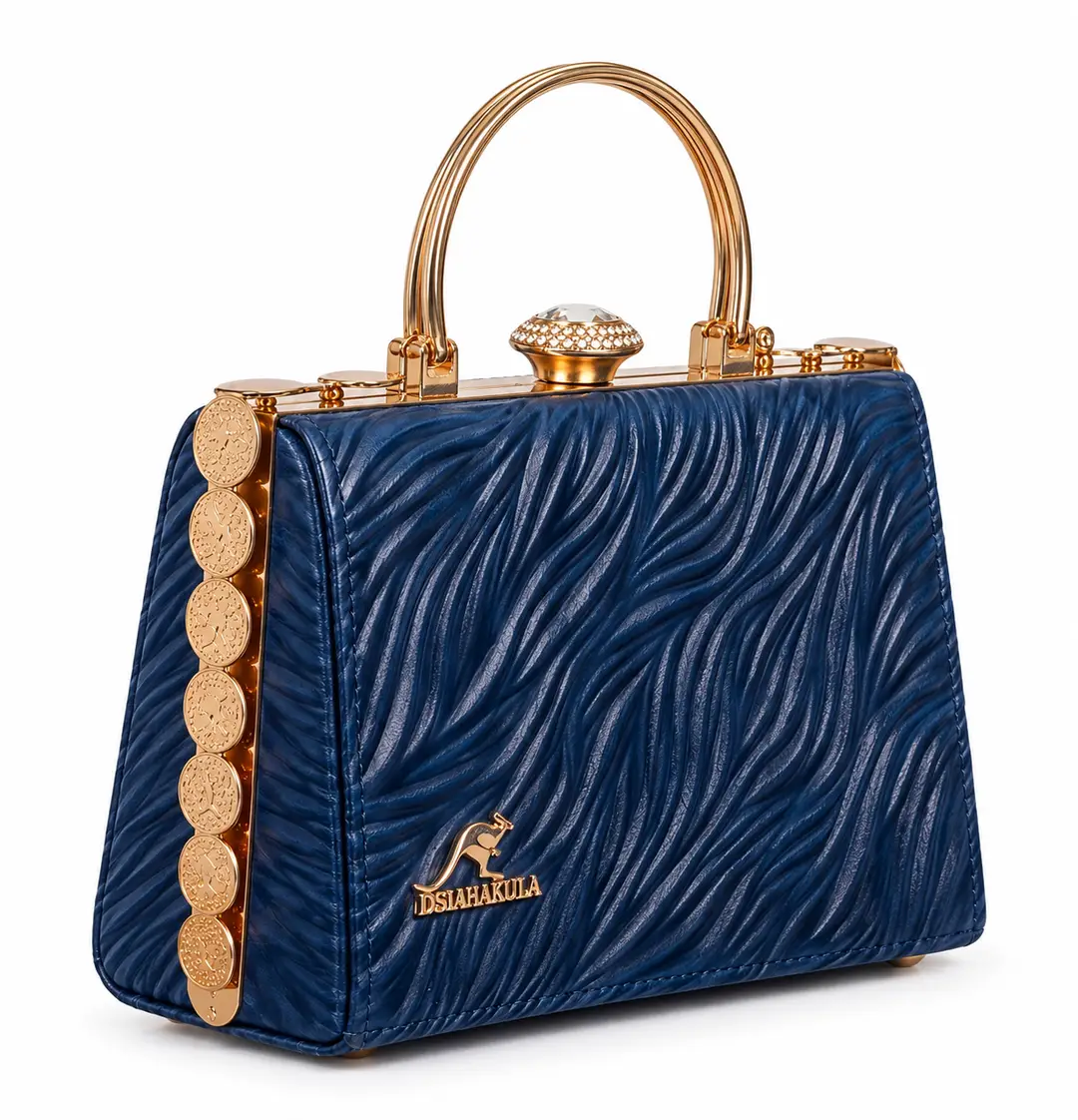 Women's PU Leather Textured Hand Bag
