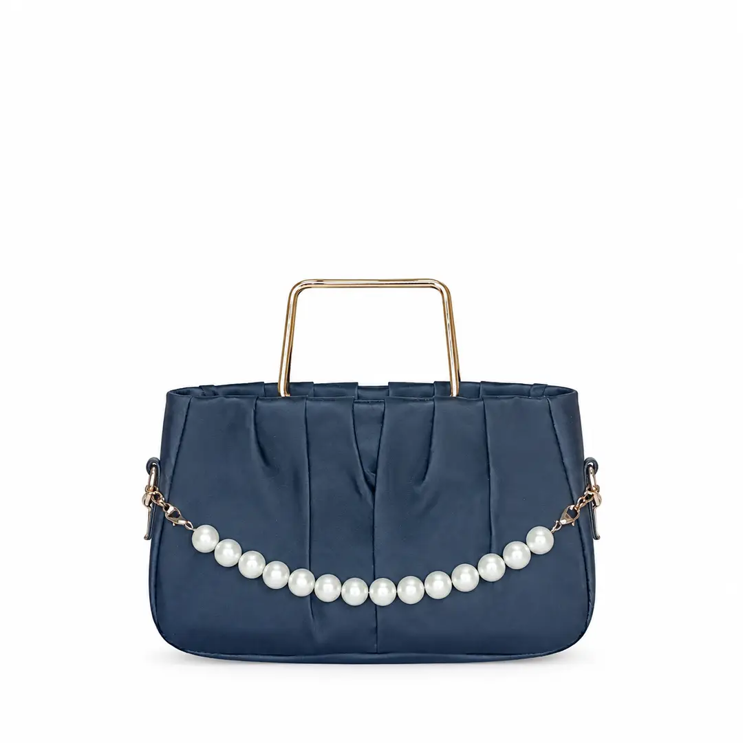 Women's PU Leather Plain Hand Bag