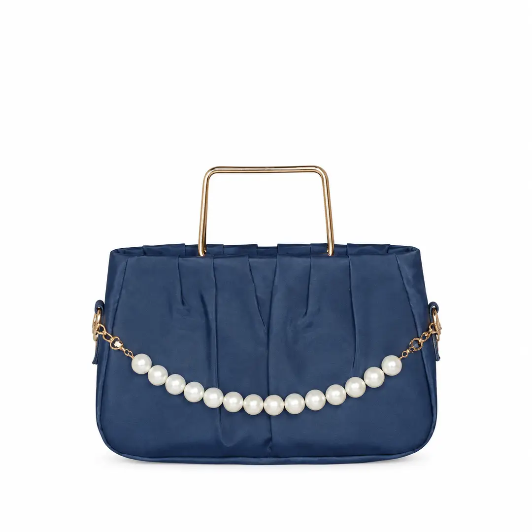 Women's PU Leather Plain Hand Bag