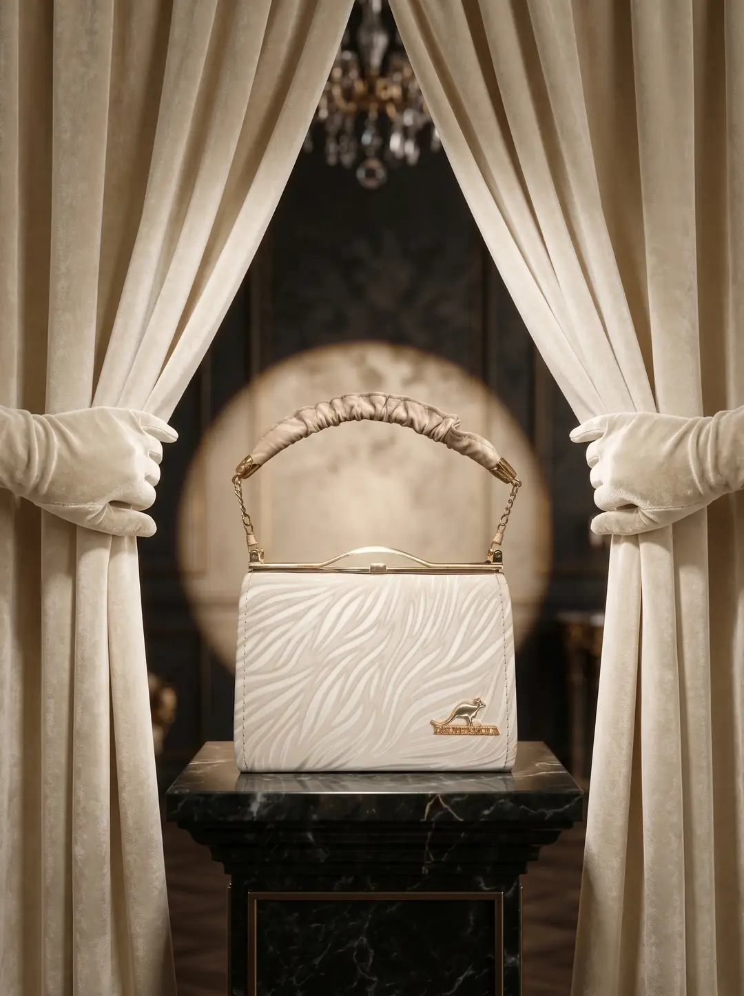Women's PU Leather Plain Hand Bag
