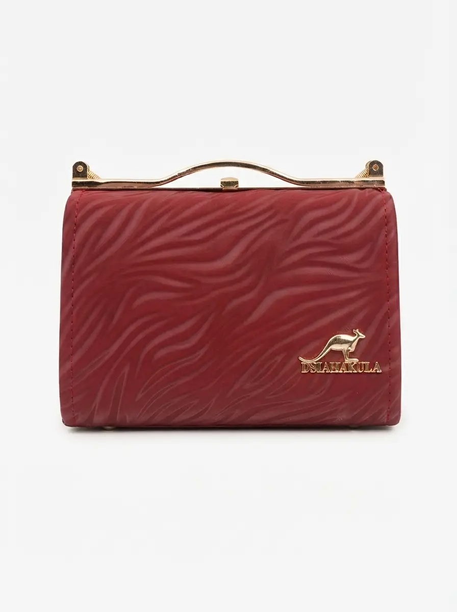 Women's PU Leather Plain Hand Bag