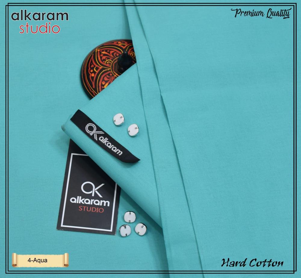 Turquoise Paper Cotton Men Suit Summer Wear