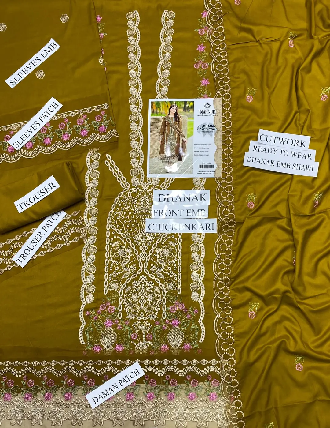 MAHNUR UNSTITCHED PREMIUM WINTER COLLECTION