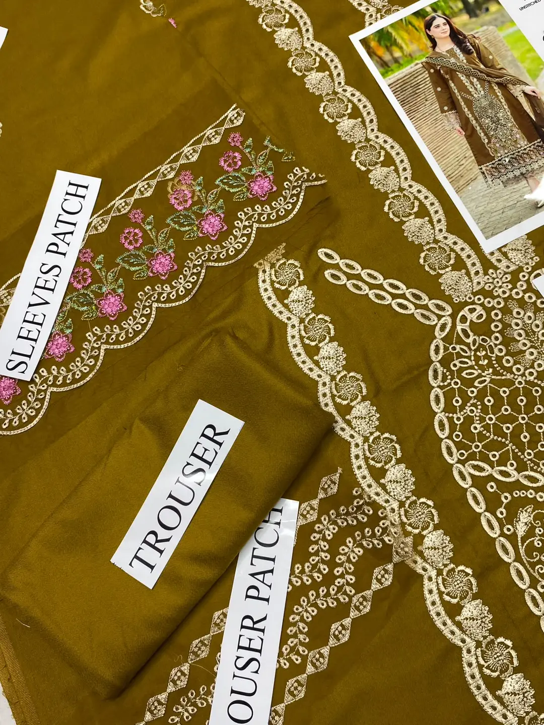 MAHNUR UNSTITCHED PREMIUM WINTER COLLECTION