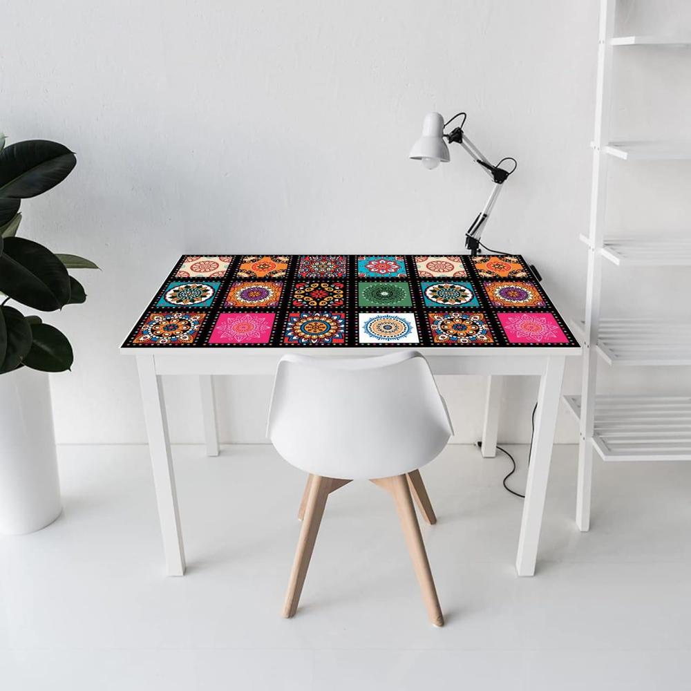 Colorful Mandala Wall Stickers Set of 24