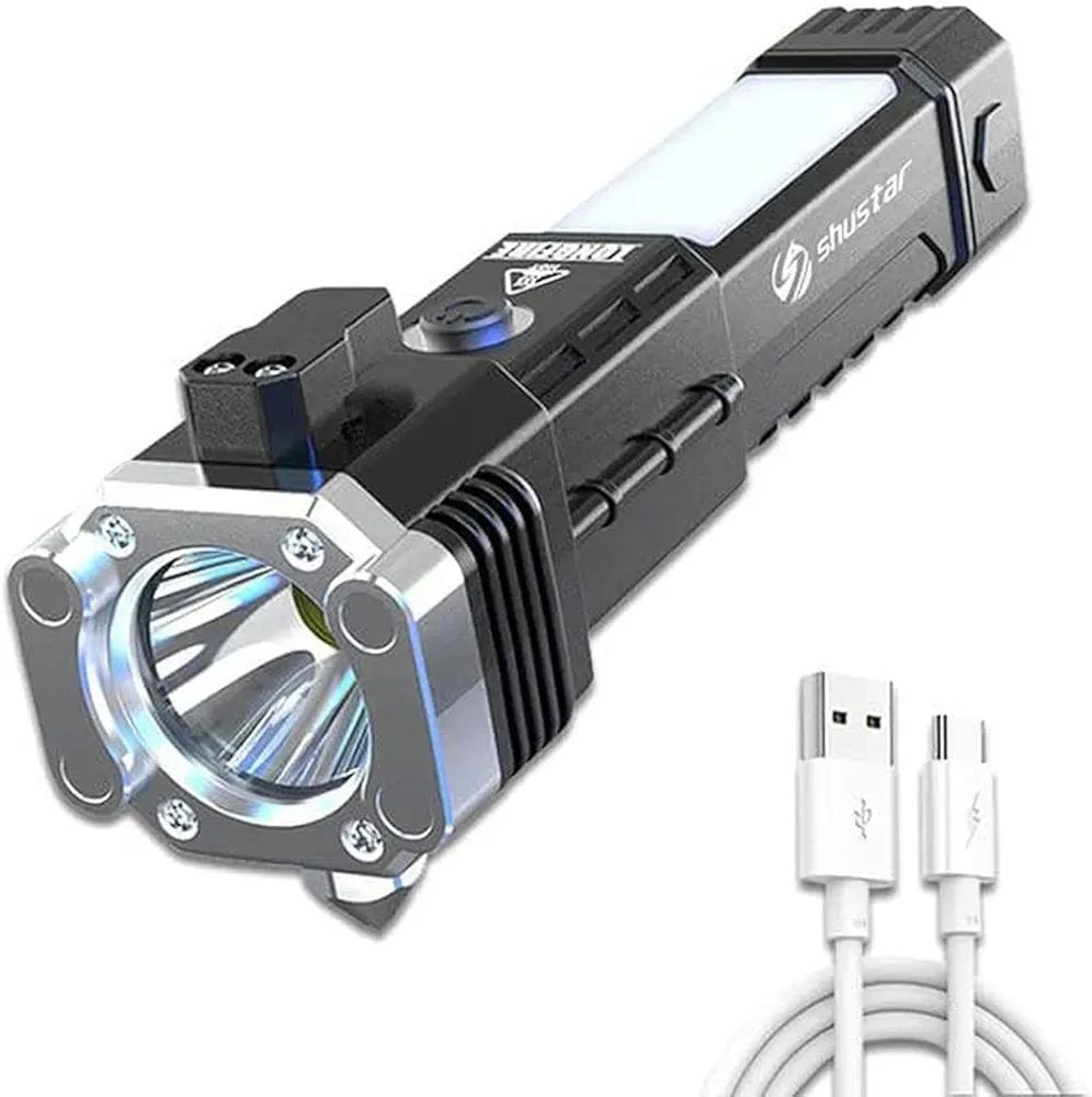 Rechargeable 3W LED Torch for Home Office Use