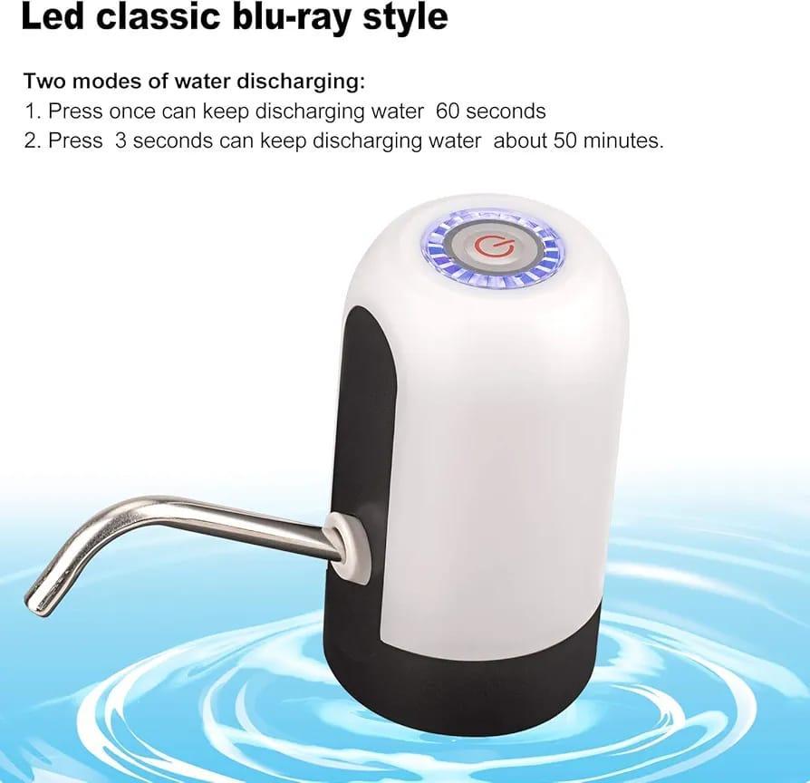 Electric Water Pump 50ml White Black ABS Stainless Steel