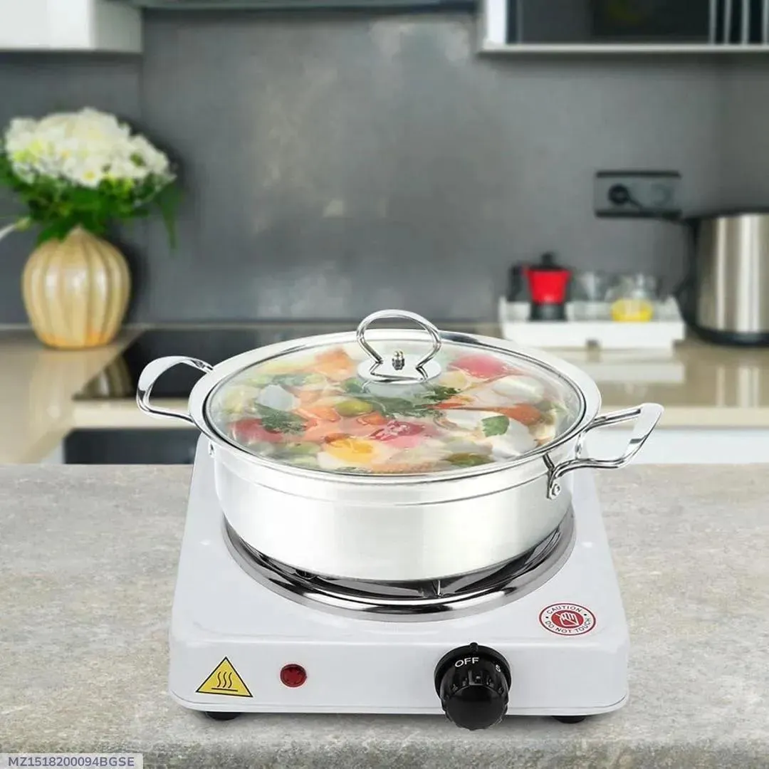 Electric Stove Stainless Steel Compact Pakistani Kitchen