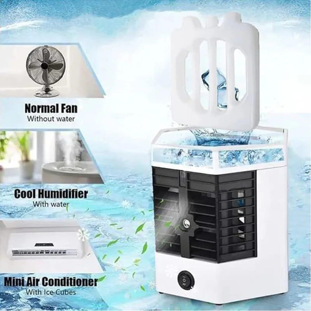 White Portable Air Cooler for Hot Weather