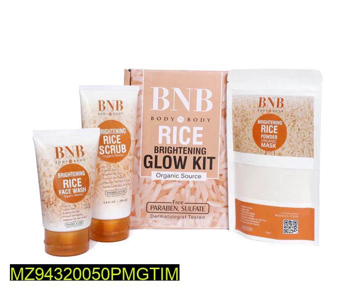 3 in 1 Rice Skincare Bundle for Radiant Skin
