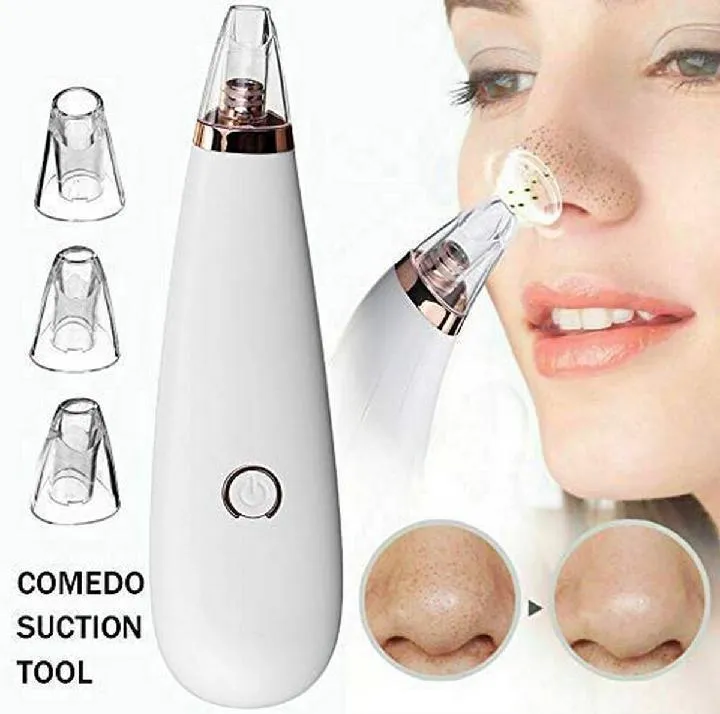 Derma Suction Facial Cleanser with 4 Tips for Clear Skin