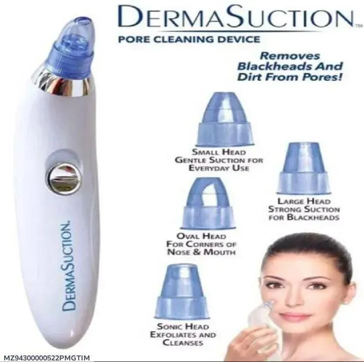 Derma Suction Facial Cleanser 50ml ABS Plastic Sensitive Skin