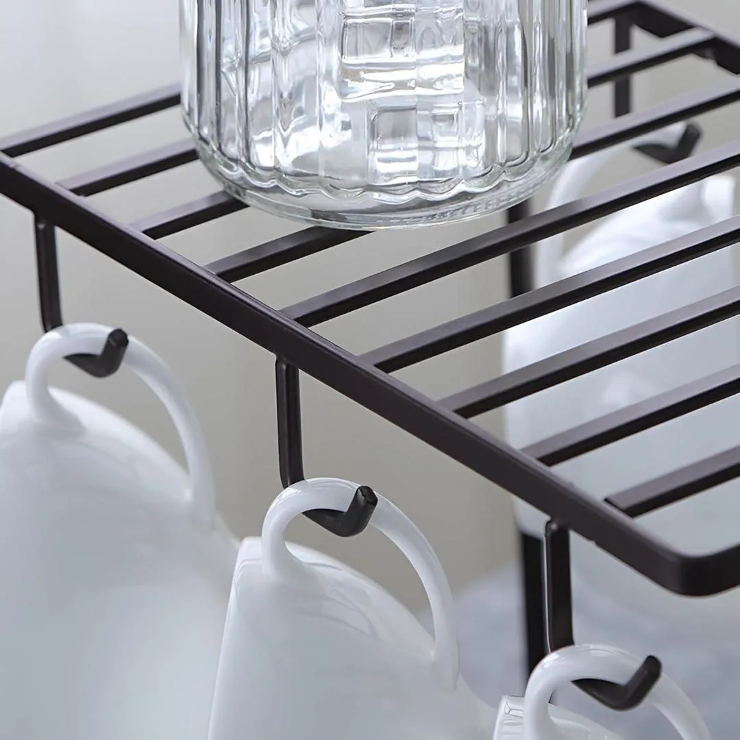Metal Mug Stand for Kitchen Organization, Durable & Stylish