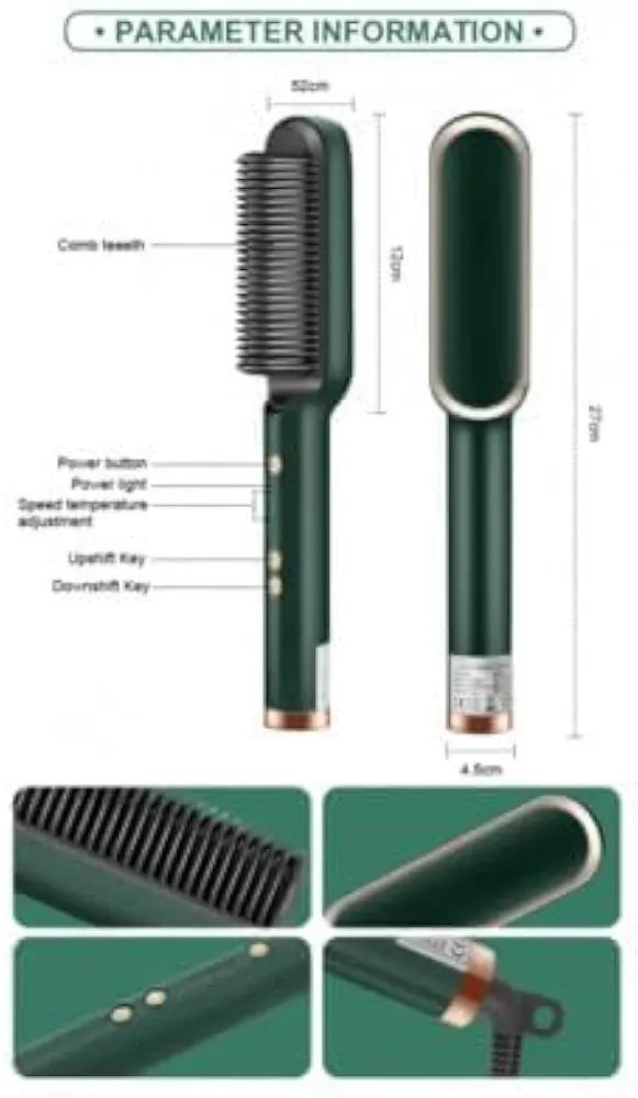 Hair Styling Brush for Women Red Black White Green