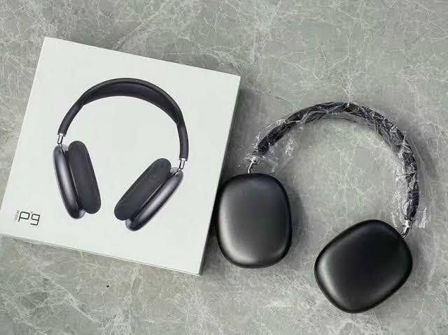 Wireless Sport Headphones Black 5.0 with Noise Cancellation