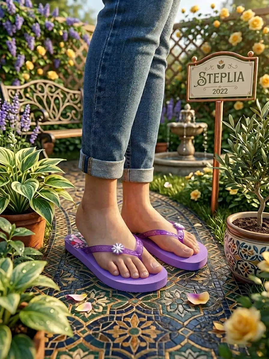 Women's Rexine Fancy Slippers