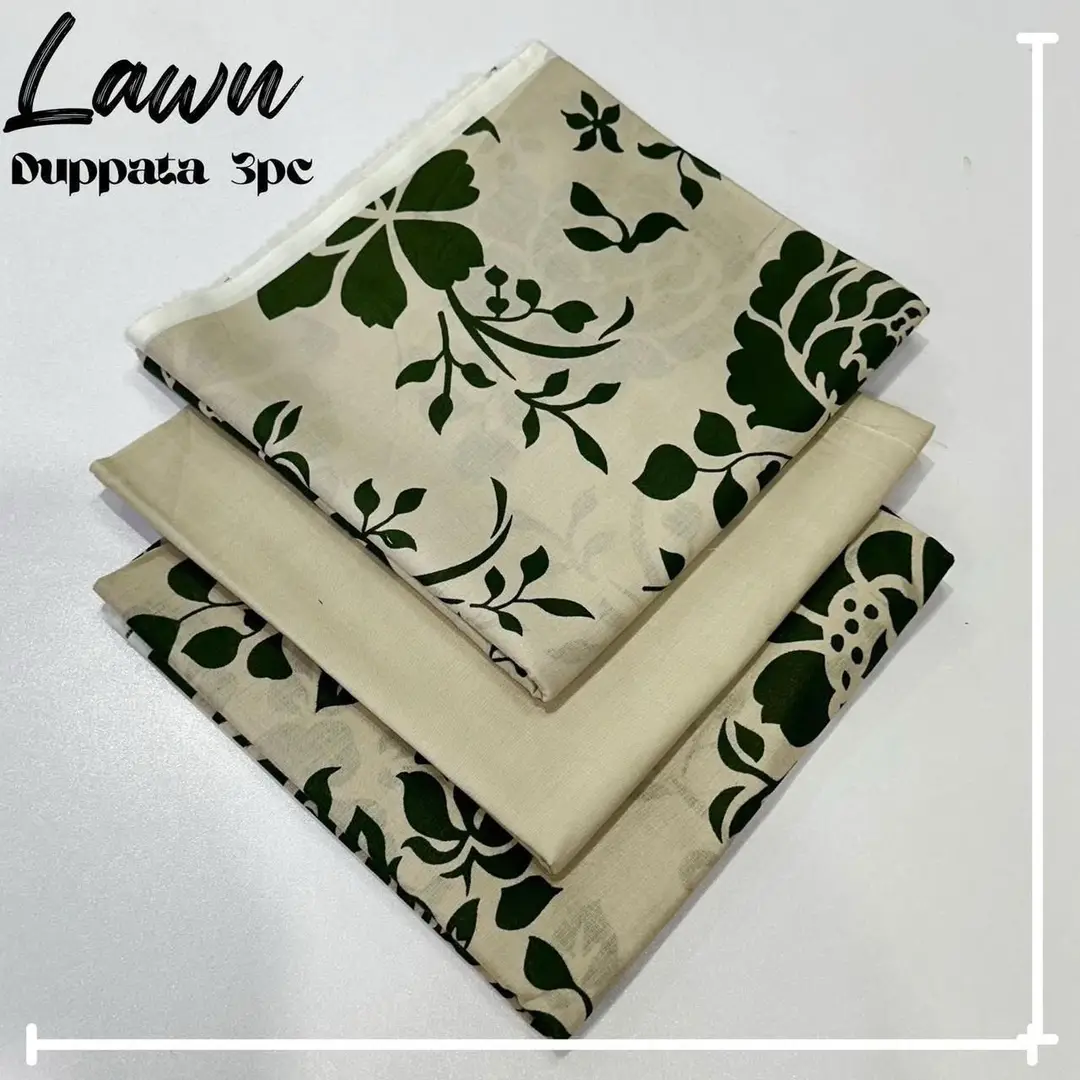 3 Pcs Women's Unstitched Printed Suit